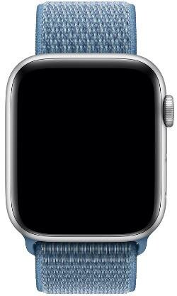 Sport Loop Armband - Denim blau - Geeignet f&uuml;r Apple Watch 38mm / 40mm / 41mm / 42mm