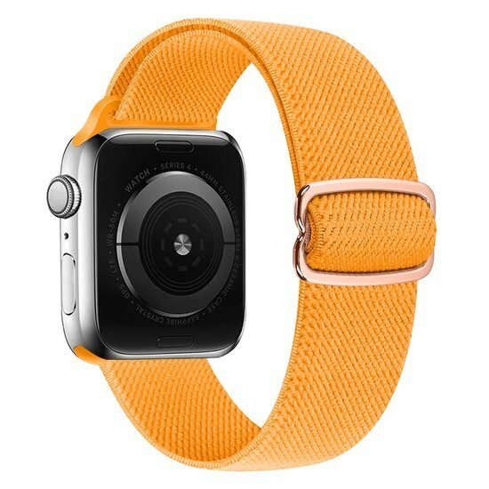 Solo Loop Nylonband - Ocker- Geeignet f&uuml;r Apple Watch 38mm / 40mm / 41mm / 42mm
