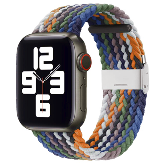 Geflochtenes Armband - Multicolour - Geeignet f&uuml;r Apple Watch 38mm / 40mm / 41mm / 42mm