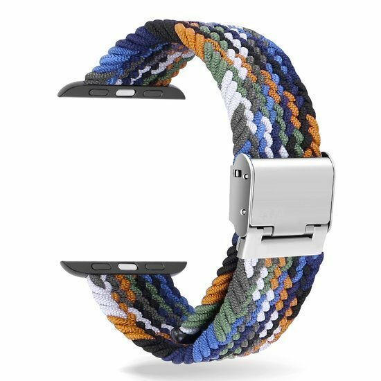 Geflochtenes Armband - Multicolour - Geeignet f&uuml;r Apple Watch 38mm / 40mm / 41mm / 42mm