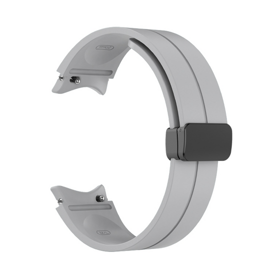 D-Buckle-Sportarmband - Grau - Samsung Galaxy Watch 7 - 40mm / 44mm &amp; Watch FE