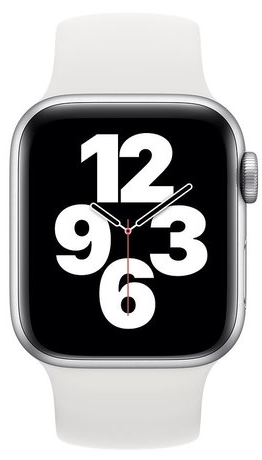 Solo Loop Link series Armband - Gr&ouml;&szlig;e: L - Wei&szlig; - Geeignet f&uuml;r Apple Watch 44mm / 45mm / 46mm / 49mm