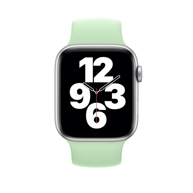 Solo Loop Link series Armband - Gr&ouml;&szlig;e: S - Gr&uuml;n - Geeignet f&uuml;r Apple Watch 38mm / 40mm / 41mm / 42mm