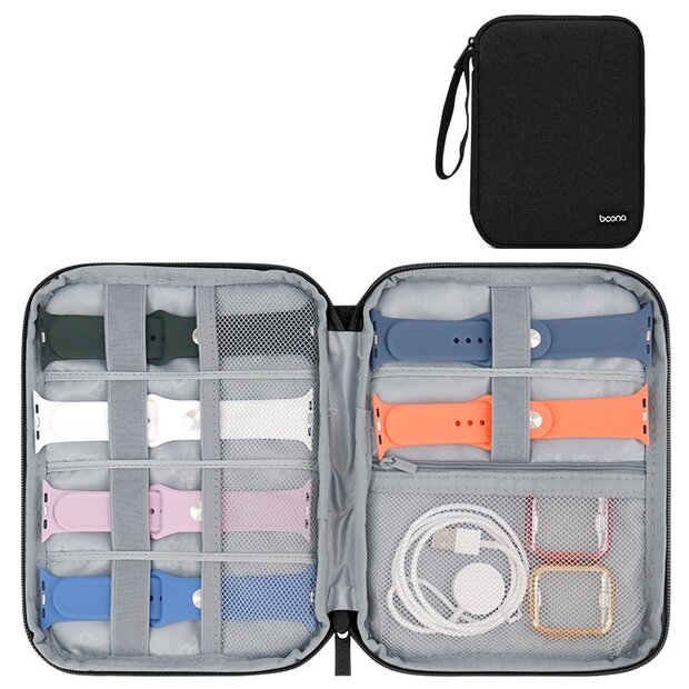 Organiser Smartwatch-B&auml;nder &amp; Zubeh&ouml;r - Gro&szlig; - Schwarz