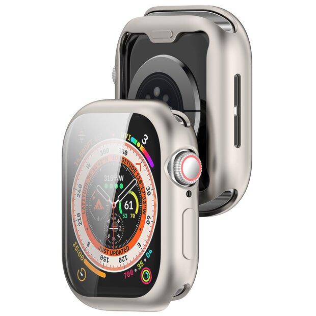 Apple Watch TPU H&uuml;lle - Starlight / Sternenlicht - Geeignet f&uuml;r Apple Watch 46mm
