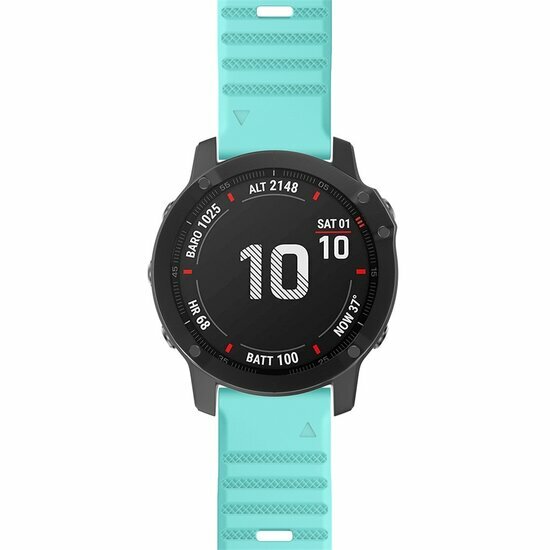 Silikonband - Hellblau - Garmin Epix Pro Gen 2 (51mm) / Quatix 7X / 6X &amp; Tactix 7 (pro)