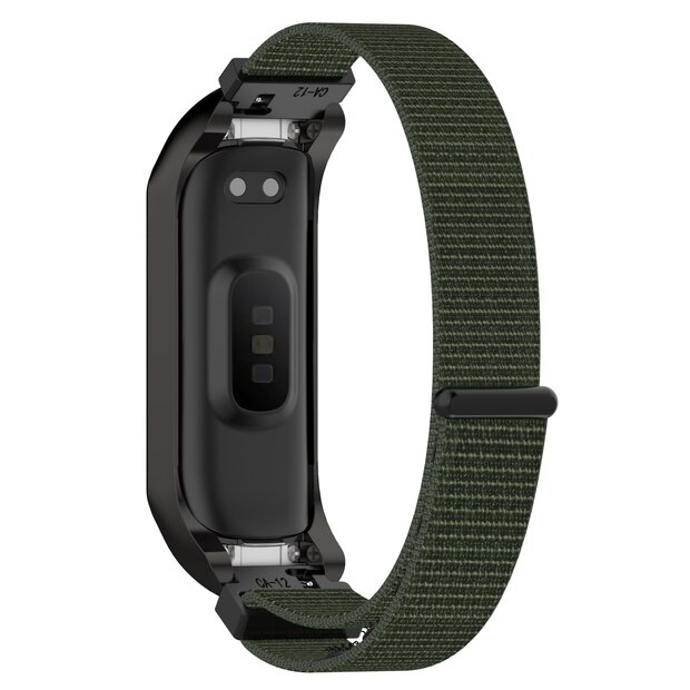 Nylon Sport Loop Armband - Dunkelgr&uuml;n - Samsung Galaxy Fit 2