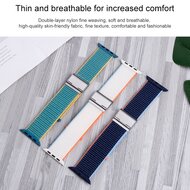Nylonband mit Clipverschluss - Teal - Geeignet f&uuml;r Apple Watch 38mm / 40mm / 41mm / 42mm