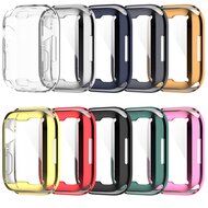 Silikonh&uuml;lle (vollst&auml;ndig gesch&uuml;tzt) 45mm - Transparent - Geeignet f&uuml;r Apple Watch 45mm