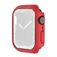 Apple Watch 41mm Hartschalengeh&auml;use (offene Vorderseite) - Rot - Geeignet f&uuml;r Apple Watch 41mm