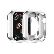 Silikongeh&auml;use 40mm - Silber - Geeignet f&uuml;r Apple Watch 40mm