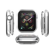 Silikonh&uuml;lle (vollst&auml;ndig gesch&uuml;tzt) 40mm - Silber - Geeignet f&uuml;r Apple Watch 40mm