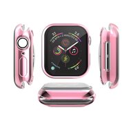 Silikonh&uuml;lle (vollst&auml;ndig gesch&uuml;tzt) 40mm - Pink - Geeignet f&uuml;r Apple Watch 40mm