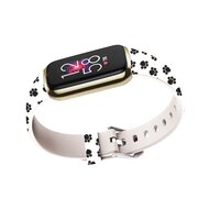 Fitbit Luxe - Sportband mit Druck - Gr&ouml;&szlig;e: Large - Hundepfoten