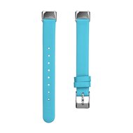 Fitbit Luxe - Lederband - Gr&ouml;&szlig;e: Gro&szlig; - Blau