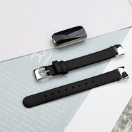 Fitbit Luxe - Lederband - Gr&ouml;&szlig;e: Klein - Schwarz