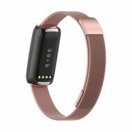 Fitbit Luxe - Milanaise-Armband - Ros&eacute;gold