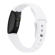 Fitbit Inspire 1 / HR / Ace 2 Silikonband - Gr&ouml;&szlig;e: Gro&szlig; - Wei&szlig;