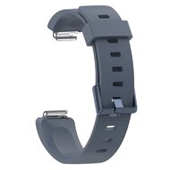 Fitbit Inspire 1 / HR / Ace 2 Silikonband mit Schnalle - Gr&ouml;&szlig;e: Large - grau