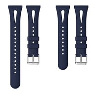Fitbit Versa 3 &amp; 4 / Sense 1 &amp; 2 - Sportband Teardrop-Design - Gro&szlig; - Dunkelblau