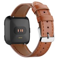 Fitbit Versa 3/4 &amp; Sense 1/2 Lederband - Braun