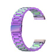 Fitbit Versa 3/4 &amp; Sense 1/2 Metall-Gliederarmband - Multicolour