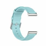 Fitbit Versa 3/4 &amp; Sense 1/2 Lederband - Hellblau