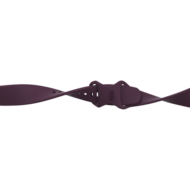 Fitbit Versa 3 &amp; 4 / Sense 1 &amp; 2 Sportarmband - Lila - Gr&ouml;&szlig;e: M/L