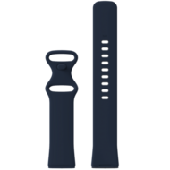 Fitbit Versa 3 &amp; 4 / Sense 1 &amp; 2 Sportarmband - Dunkelblau - Gr&ouml;&szlig;e: M/L