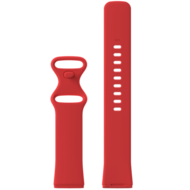 Fitbit Versa 3 &amp; 4 / Sense 1 &amp; 2 Sportarmband - Rot - Gr&ouml;&szlig;e: S/M