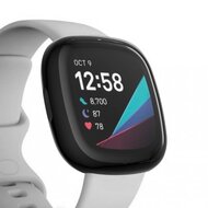 Fitbit Versa 3 / Sense Soft TPU Fall (vollst&auml;ndig gesch&uuml;tzt) - Schwarz