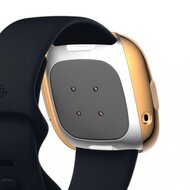 Fitbit Versa 3 / Sense Soft TPU Fall (vollst&auml;ndig gesch&uuml;tzt) - Pink Gold