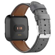 Fitbit Versa 1 / 2 &amp; Lite Lederband - Grau