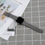 Fitbit Versa 1 / 2 &amp; Lite Lederband - Grau