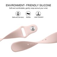 Fitbit Versa 1 / 2 &amp; Lite Silikonband - Gr&ouml;&szlig;e: Gro&szlig; - Sand Pink