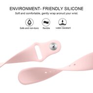 Fitbit Versa 1 / 2 &amp; Lite Silikonband - Gr&ouml;&szlig;e: Gro&szlig; - Rosa