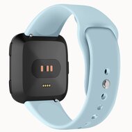 Fitbit Versa 1 / 2 &amp; Lite Silikonband - Gr&ouml;&szlig;e: Klein - Hellblau