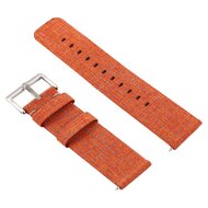 Canvas Band Fitbit Versa 1 / 2 &amp; Lite - Hell Orange