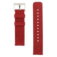 Canvas Band Fitbit Versa 1 / 2 &amp; Lite - Rot