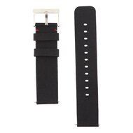 Canvas Band Fitbit Versa 1 / 2 &amp; Lite - Schwarz
