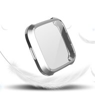 Fitbit Versa Lite Soft TPU H&uuml;lle (vollst&auml;ndig gesch&uuml;tzt) - Grau