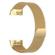 Fitbit Charge 3 &amp; 4 milanaise Armband - Gr&ouml;&szlig;e: Klein - Gold