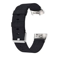 Fitbit Charge 3 &amp; 4 Nylonband - Schwarz