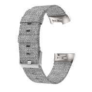 Fitbit Charge 3 &amp; 4 Nylonband - Grau