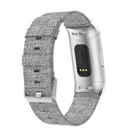 Fitbit Charge 3 &amp; 4 Nylonband - Grau