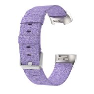 Fitbit Charge 3 &amp; 4 Nylonband - Hell lila