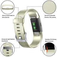 Fitbit Charge 2 Sportband - Gr&ouml;&szlig;e: Gro&szlig; - Vintage Gold