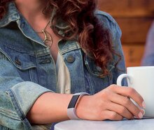 Fitbit Charge 2 Sportband - Gr&ouml;&szlig;e: Klein - Flieder