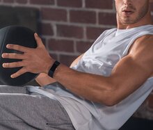 Fitbit Charge 2 Sportband - Gr&ouml;&szlig;e: Klein - Flieder