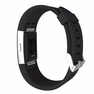 Fitbit Charge 2 Silikonarmband - Gr&ouml;&szlig;e: Klein - Schwarz